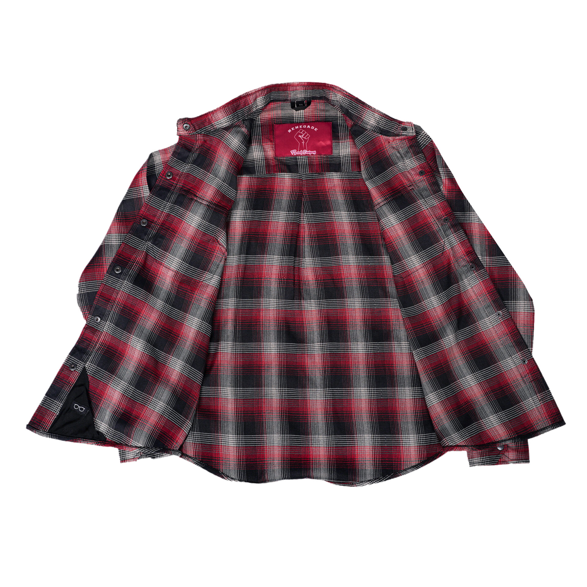 BSM4635 Ashrose Women’s Flannel Shirt - Image 3