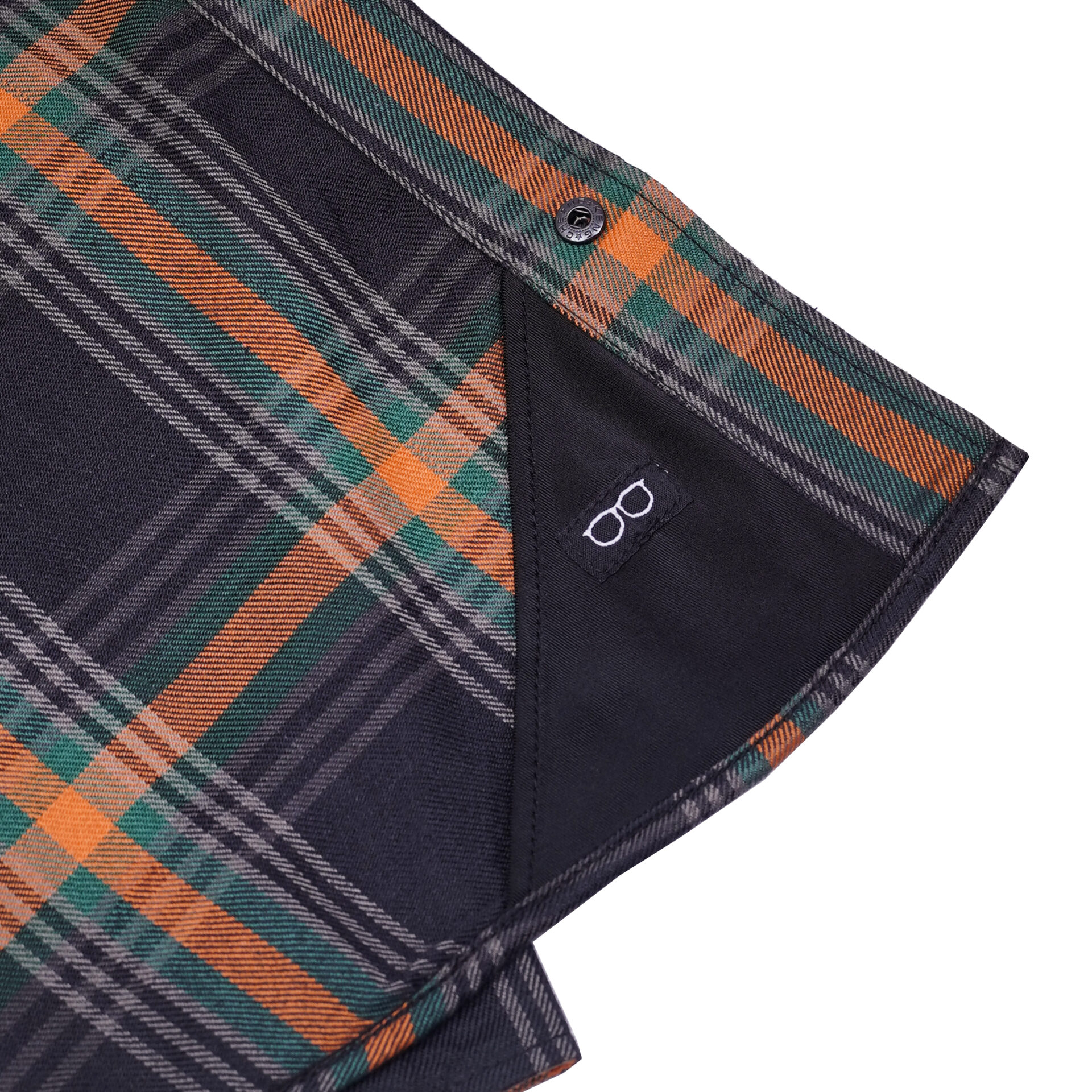 BSM4636 Sprucer Men’s Blue and Green Flannel Shirt - Image 7