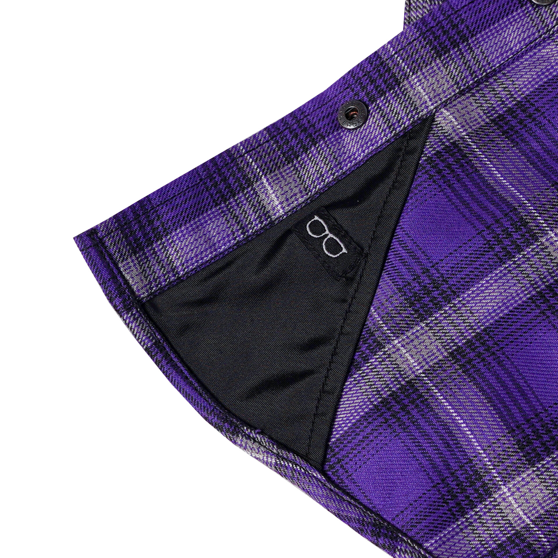 BSM4638 Duskberry Women’s Flannel Shirt - Image 8