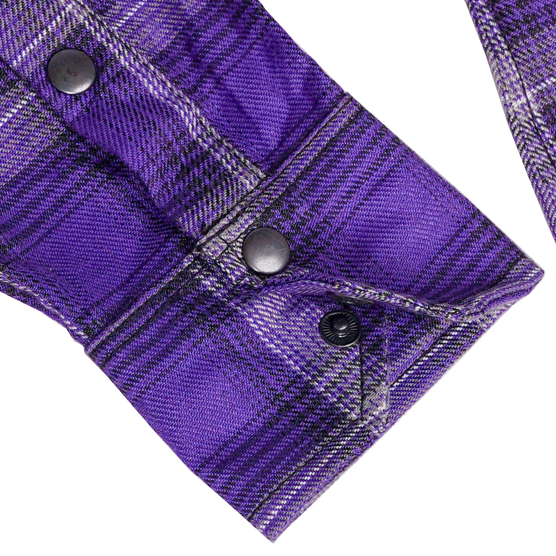 BSM4638 Duskberry Women’s Flannel Shirt - Image 9