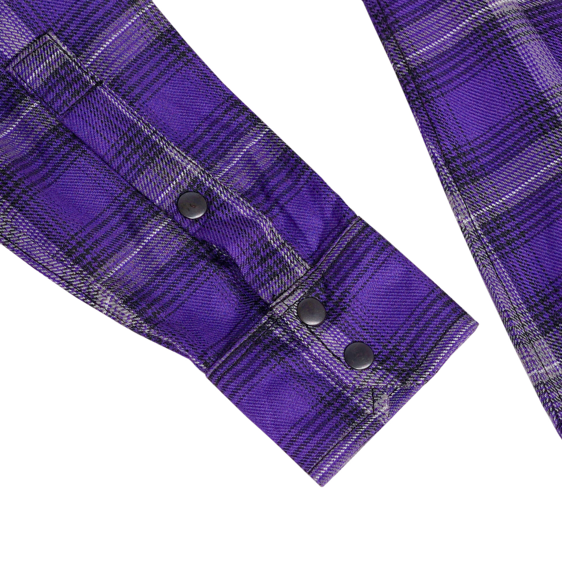 BSM4638 Duskberry Women’s Flannel Shirt - Image 10