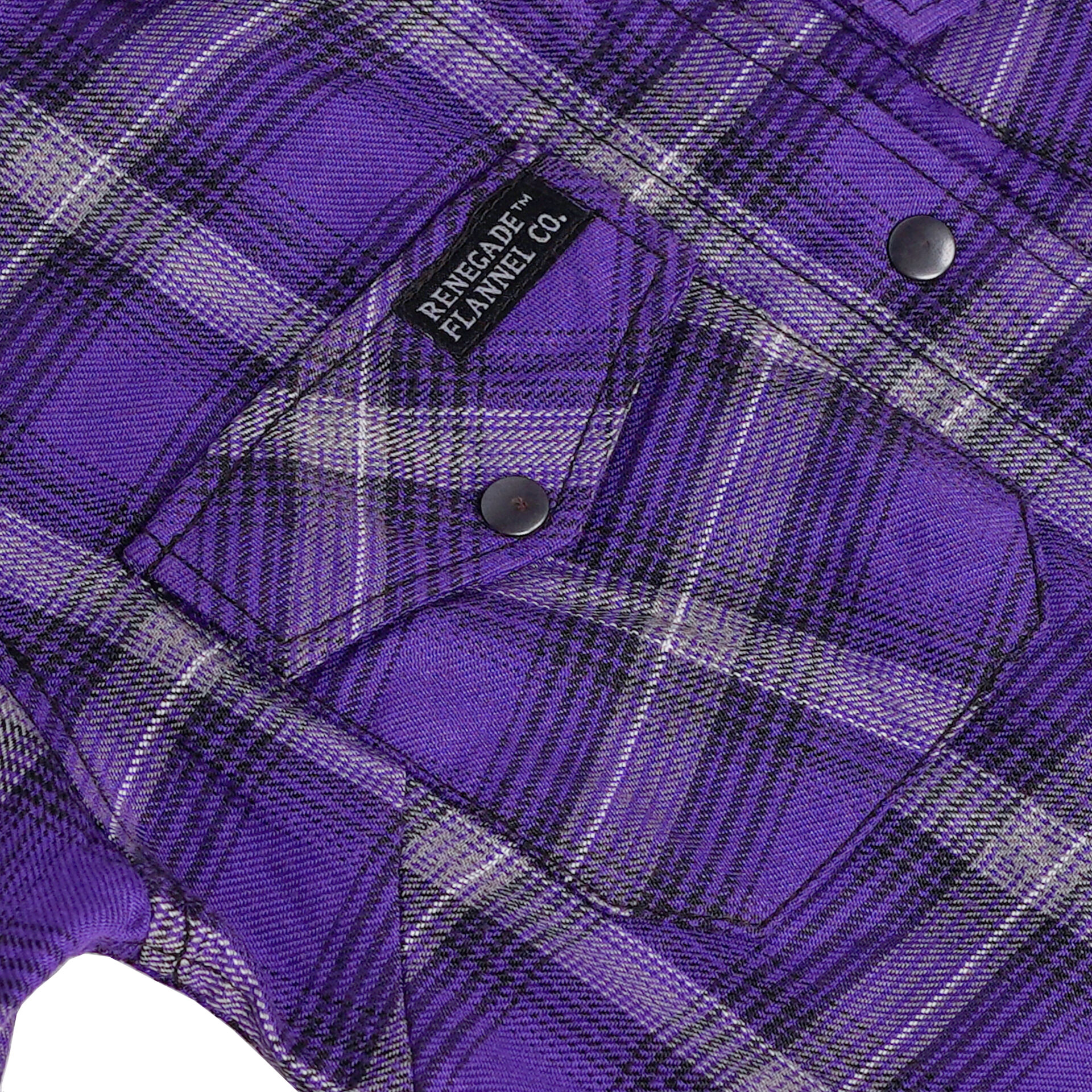 BSM4638 Duskberry Women’s Flannel Shirt - Image 7
