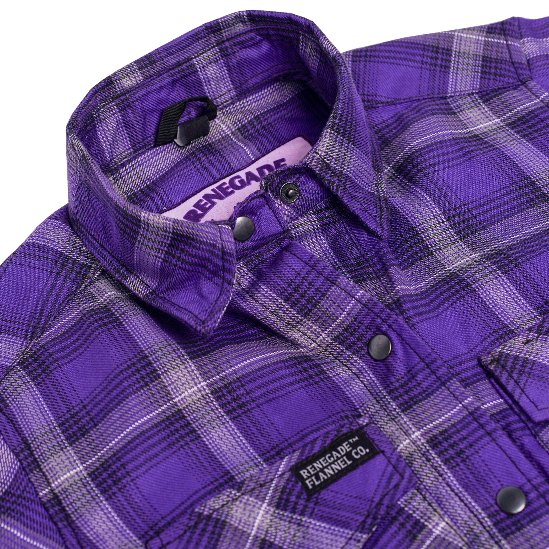 BSM4638 Duskberry Women’s Flannel Shirt - Image 6