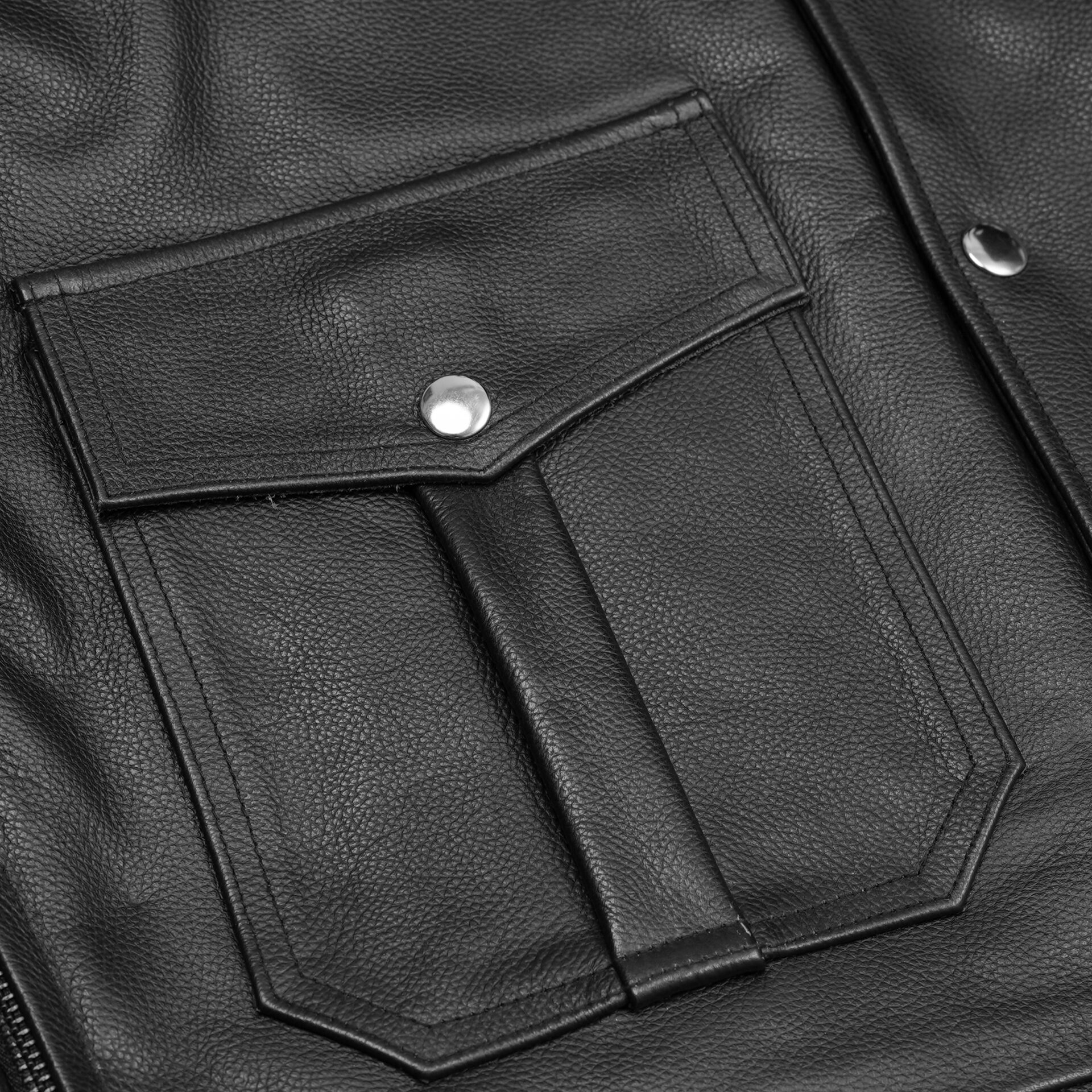 BSM4647 Blackhawk Men’s Leather Motorcycle Jacket - Image 10