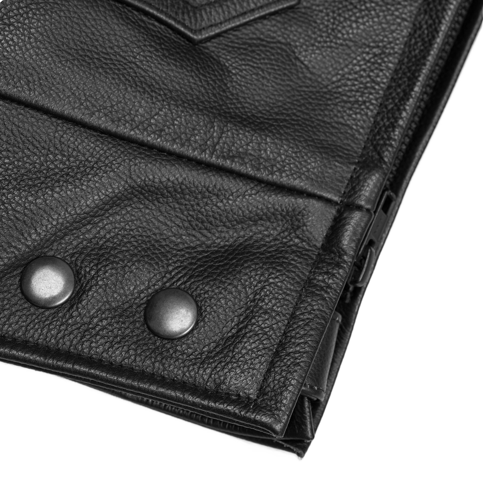 BSM4647 Blackhawk Men’s Leather Motorcycle Jacket - Image 8