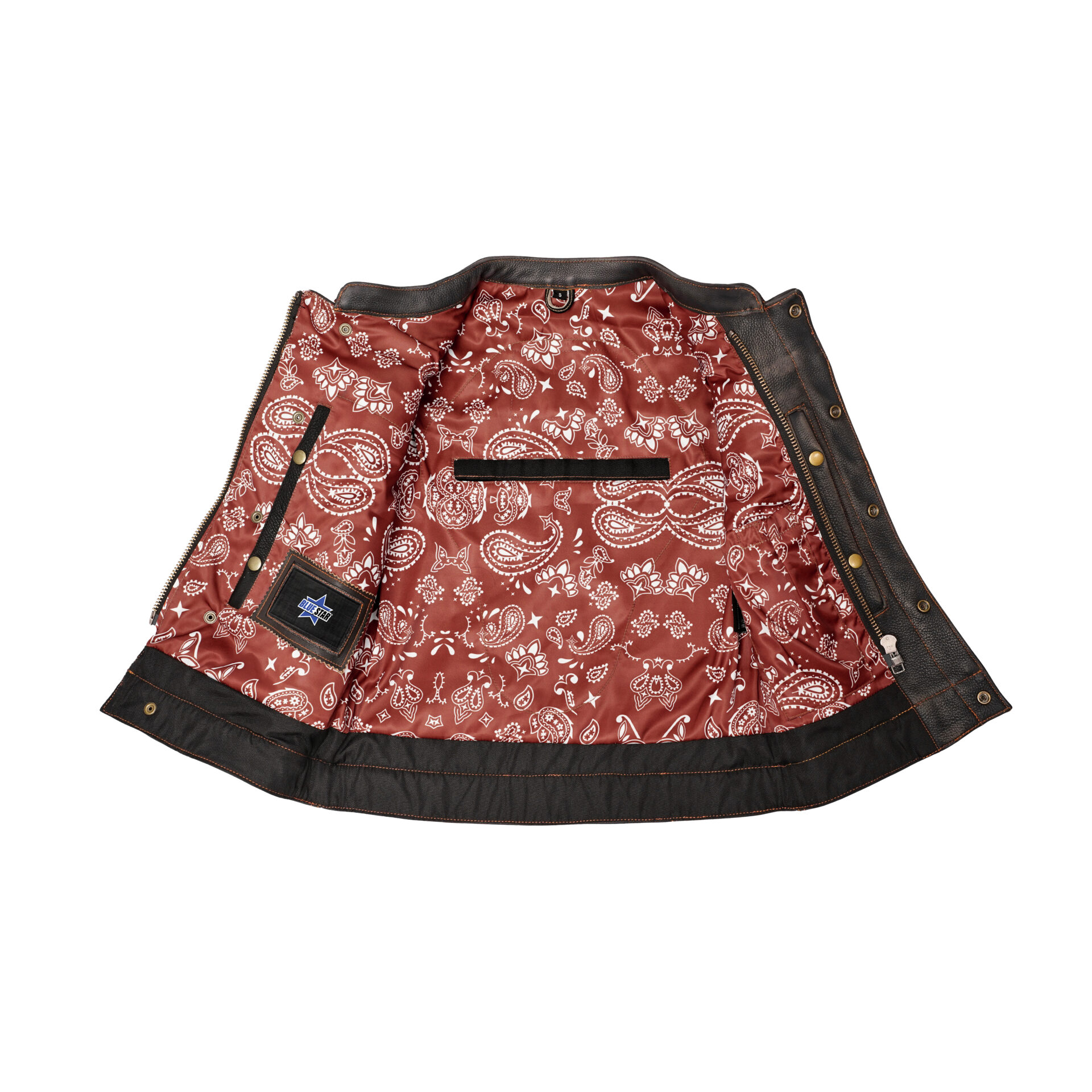 BSM4672 Galaxy Grifter Women’s Leather Vest - Image 5
