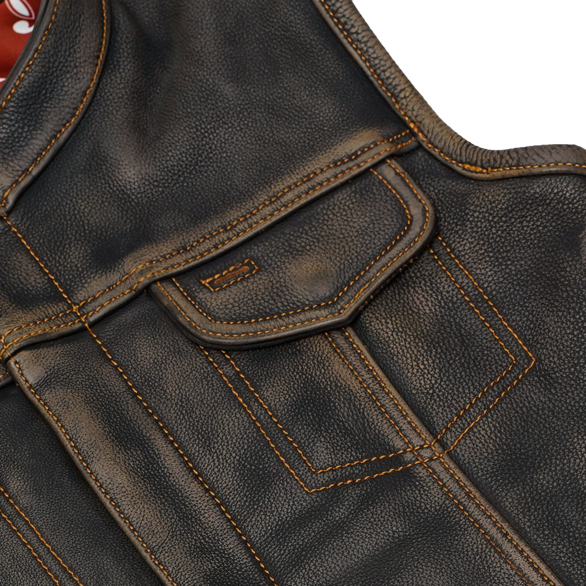 BSM4672 Galaxy Grifter Women’s Leather Vest - Image 8