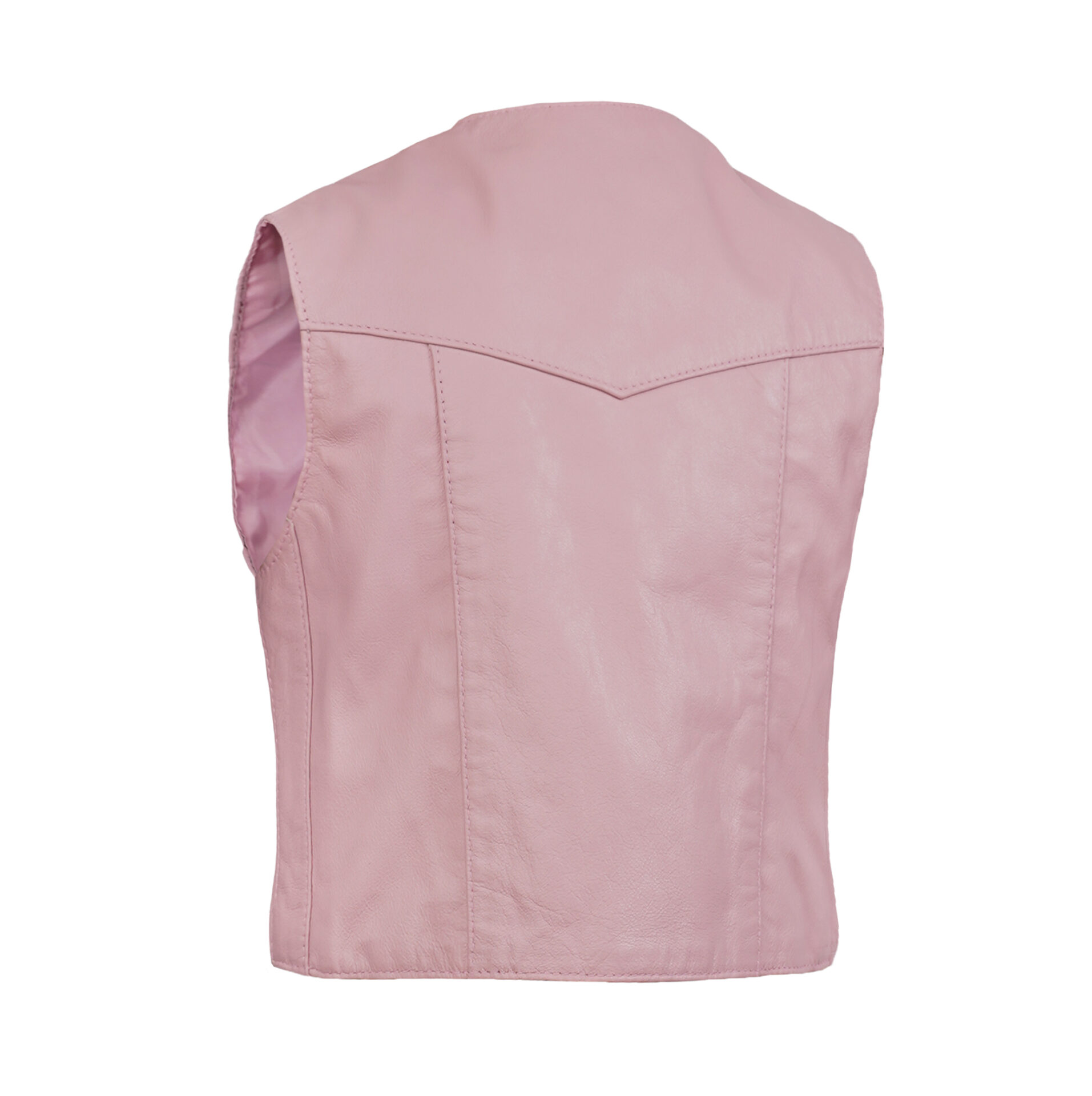 BSM4671 Petal Prowler Kid’s Leather Vest - Image 2