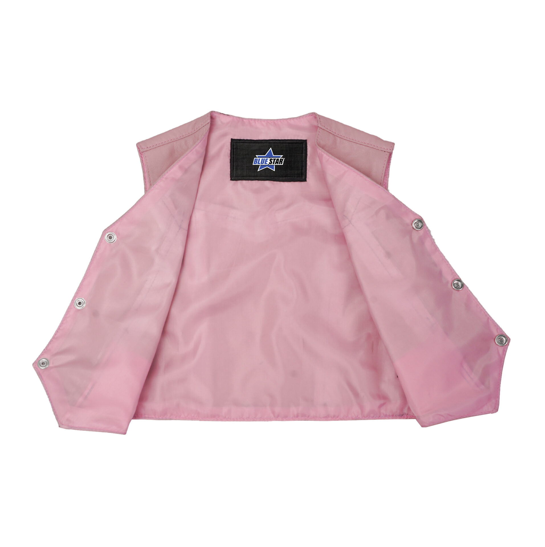 BSM4671 Petal Prowler Kid’s Leather Vest - Image 4