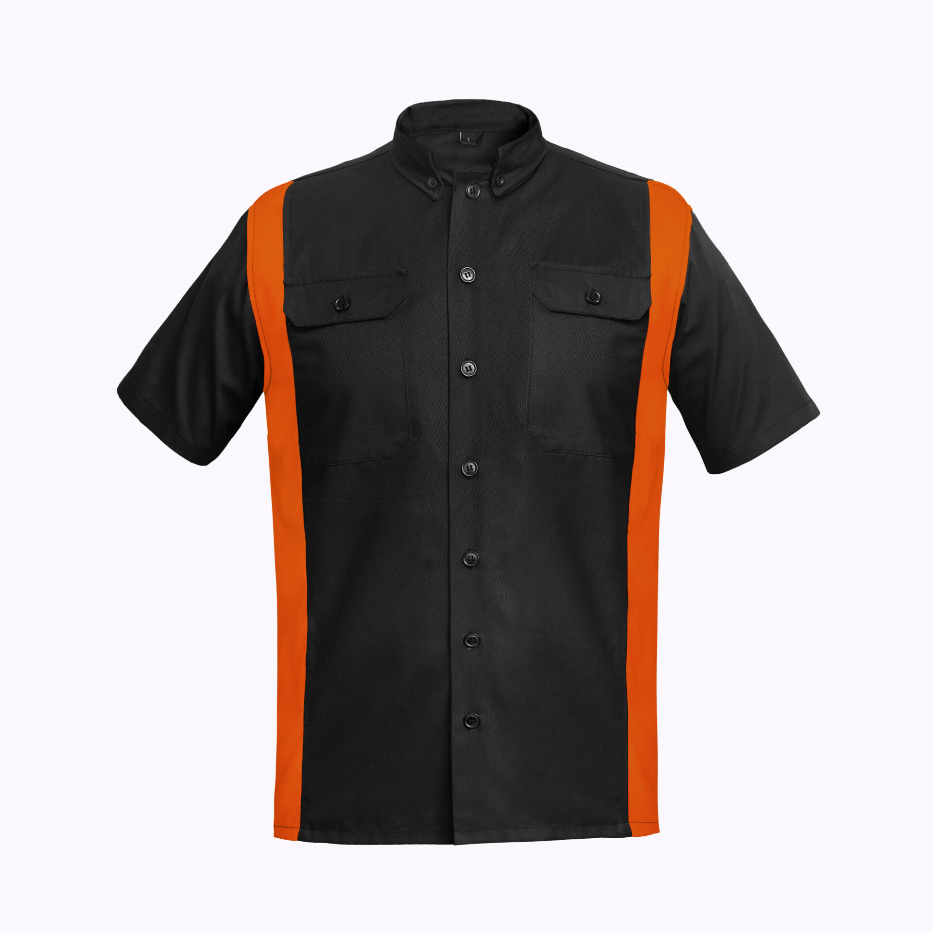 BSM4677 Black Torque - Cotton Work Shirt - Image 2