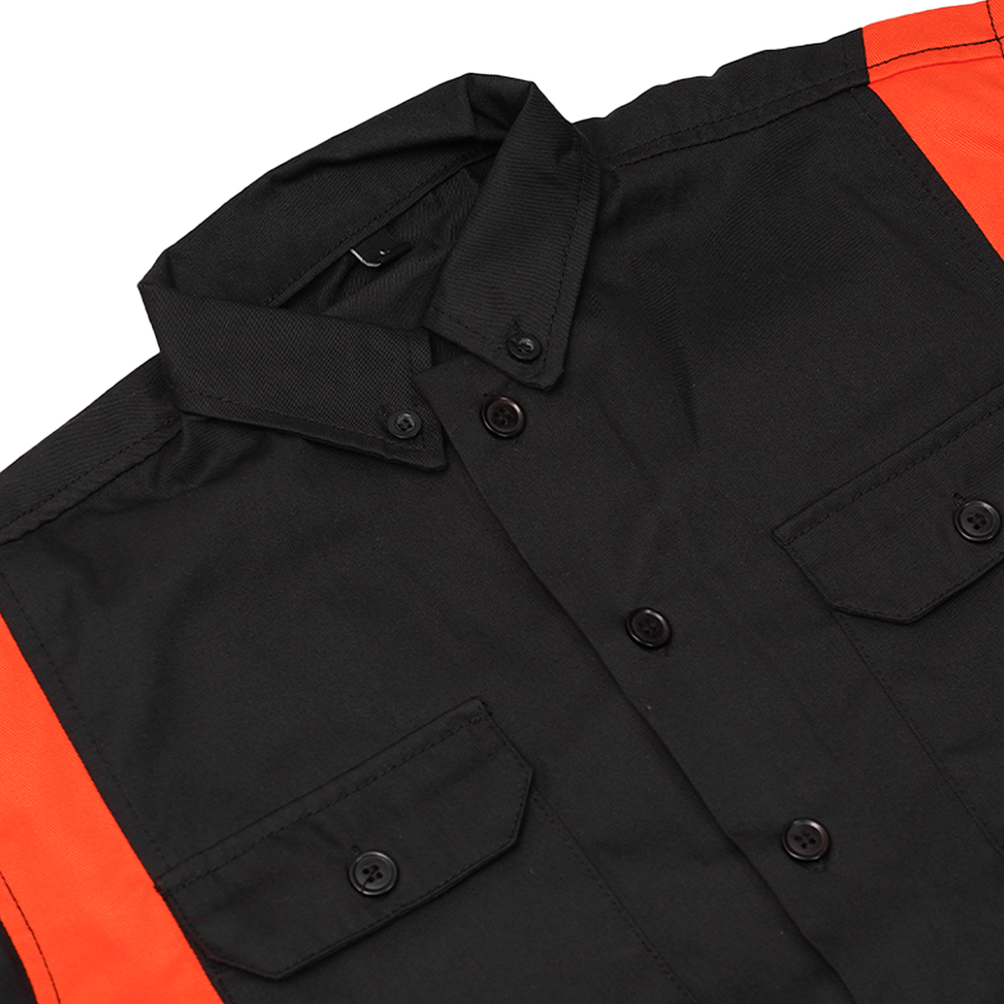 BSM4677 Black Torque - Cotton Work Shirt - Image 6