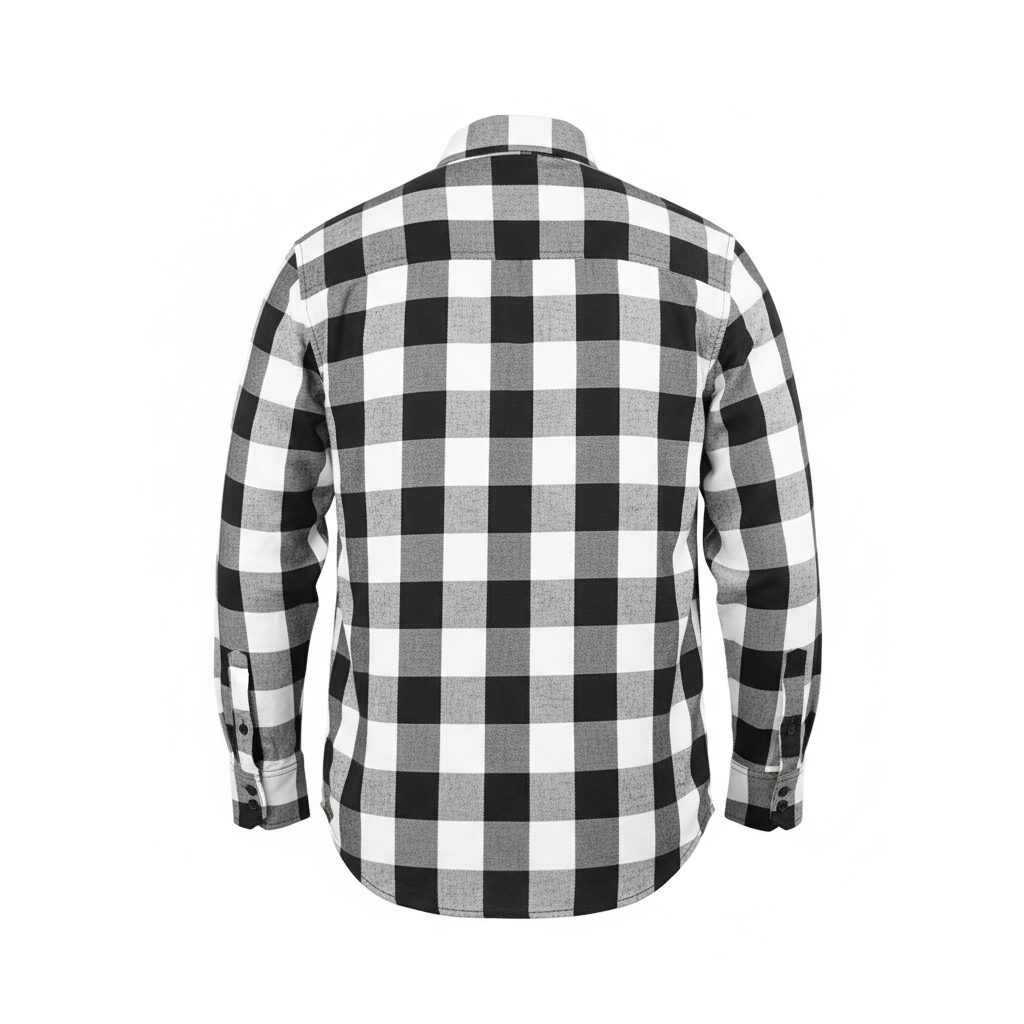BSM4682 Stonepine Men's Flannel Shirt - Image 2