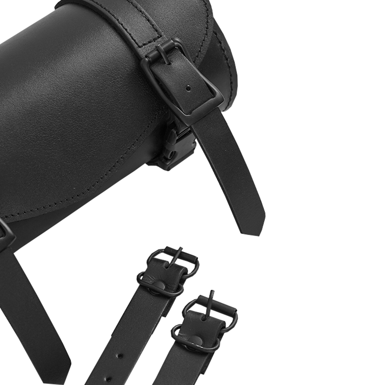 BSM4689 RapidThrottle Premium Large Leather Round Tool Bag - Image 5