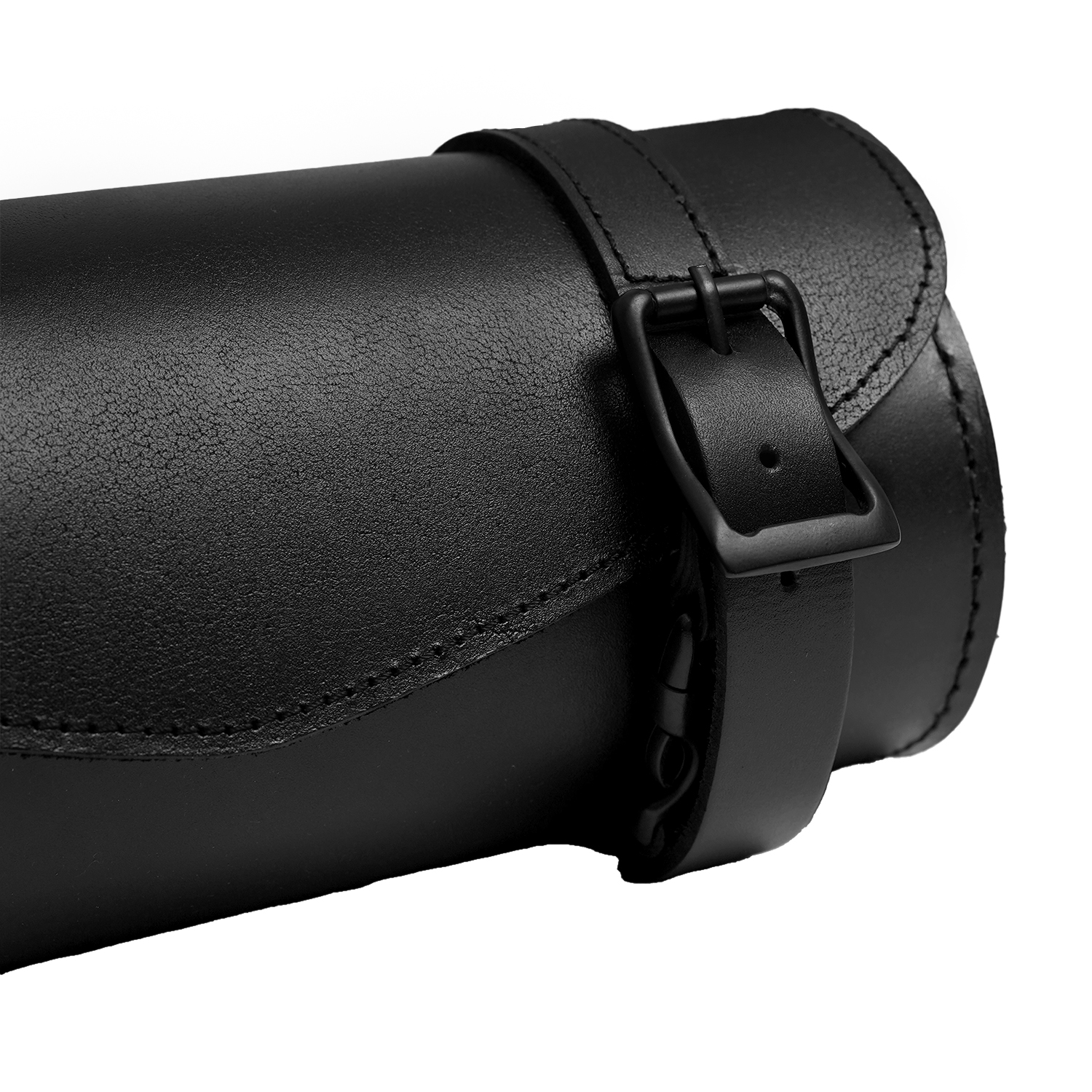 BSM4689 RapidThrottle Premium Large Leather Round Tool Bag - Image 7