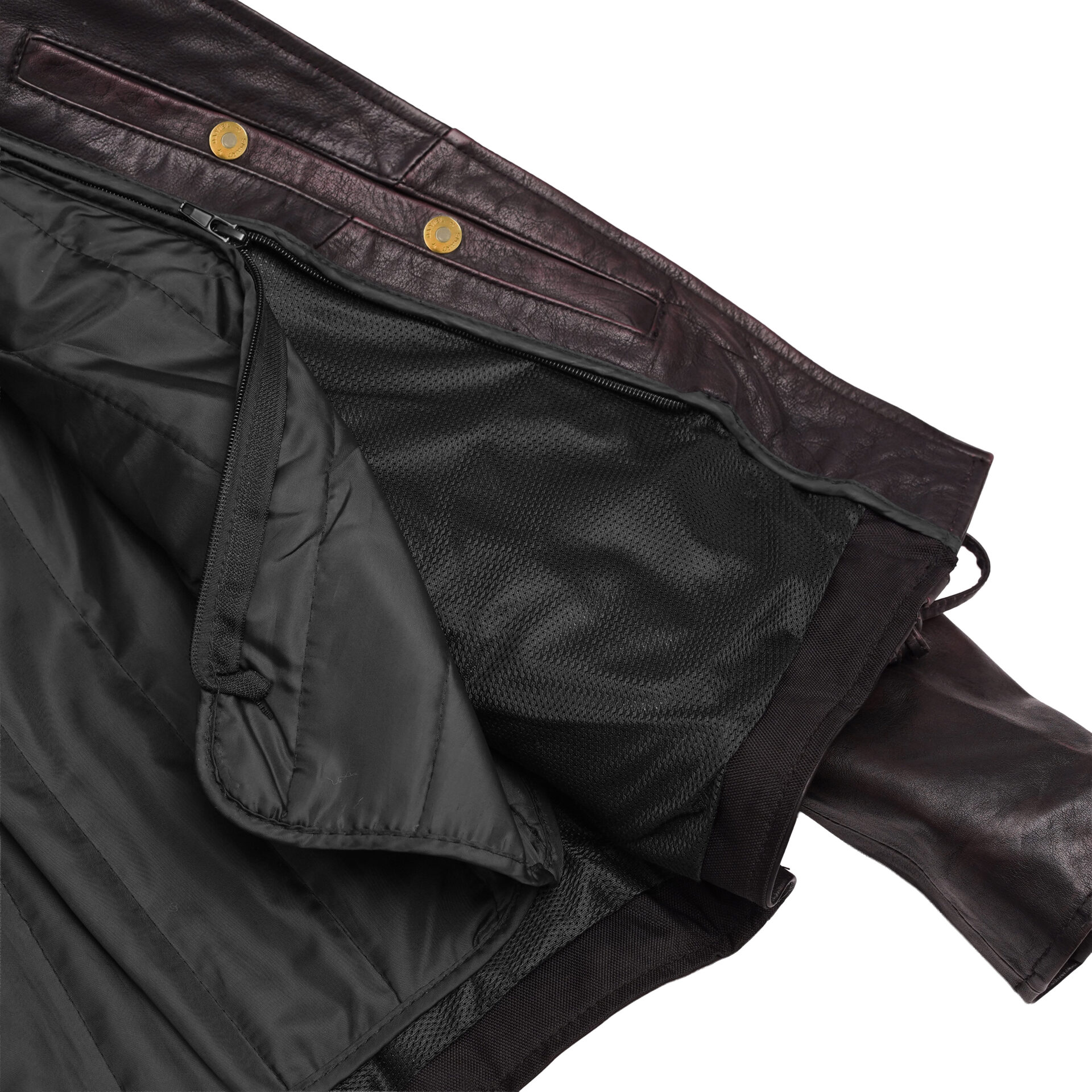 BSM5020 Black Pearl& Women's Fashion Leather Jacket - Image 7