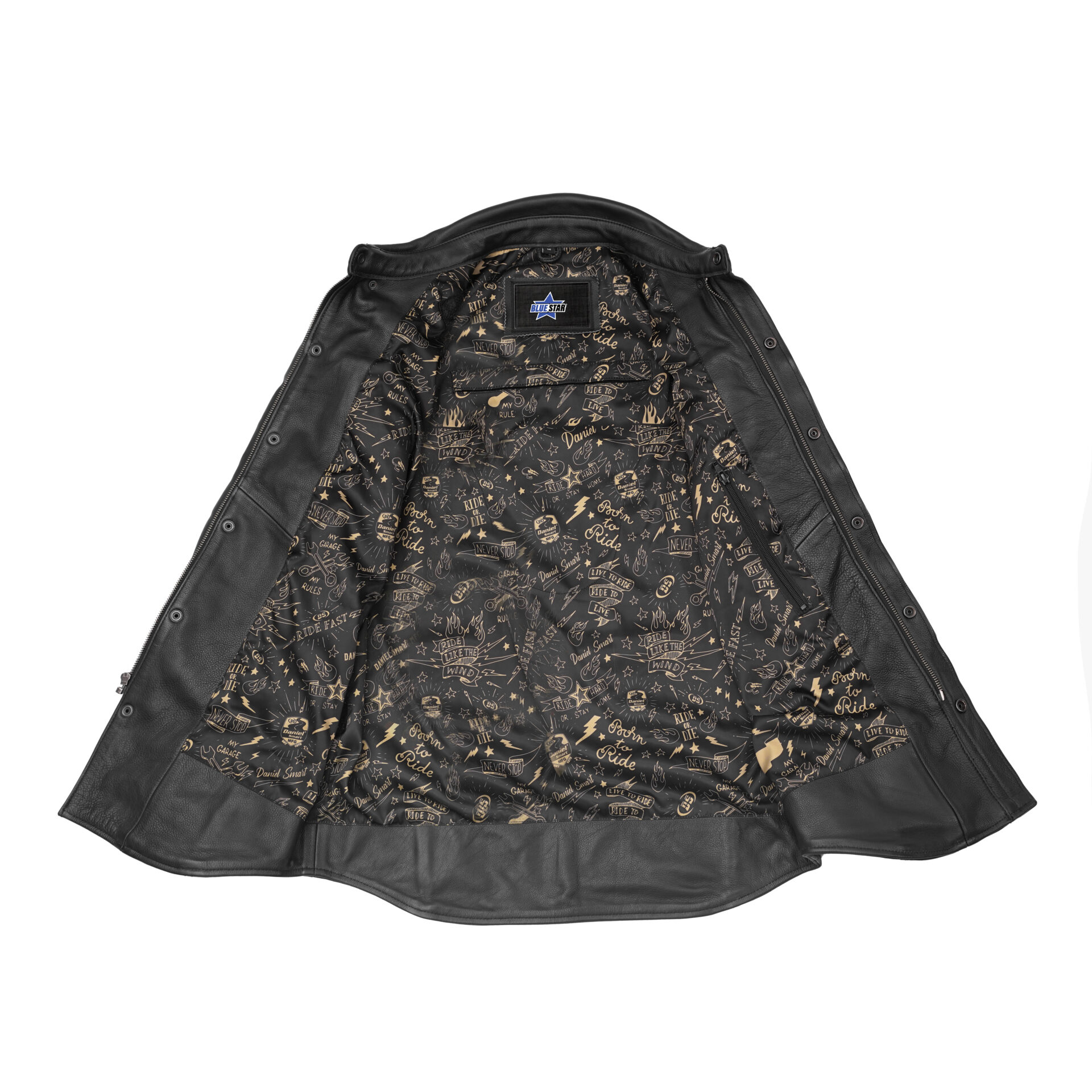 BSM4695 Road Sovereign - Leather Motorcycle Shirt - Image 5