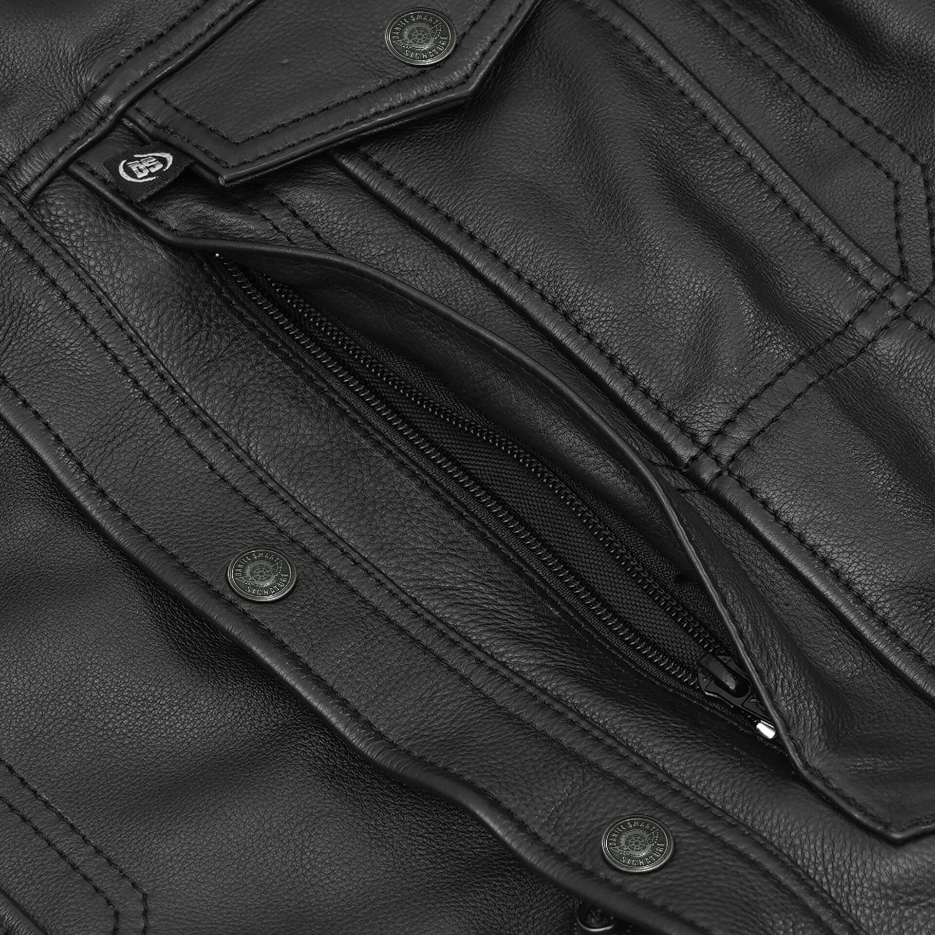 BSM4695 Road Sovereign - Leather Motorcycle Shirt - Image 8