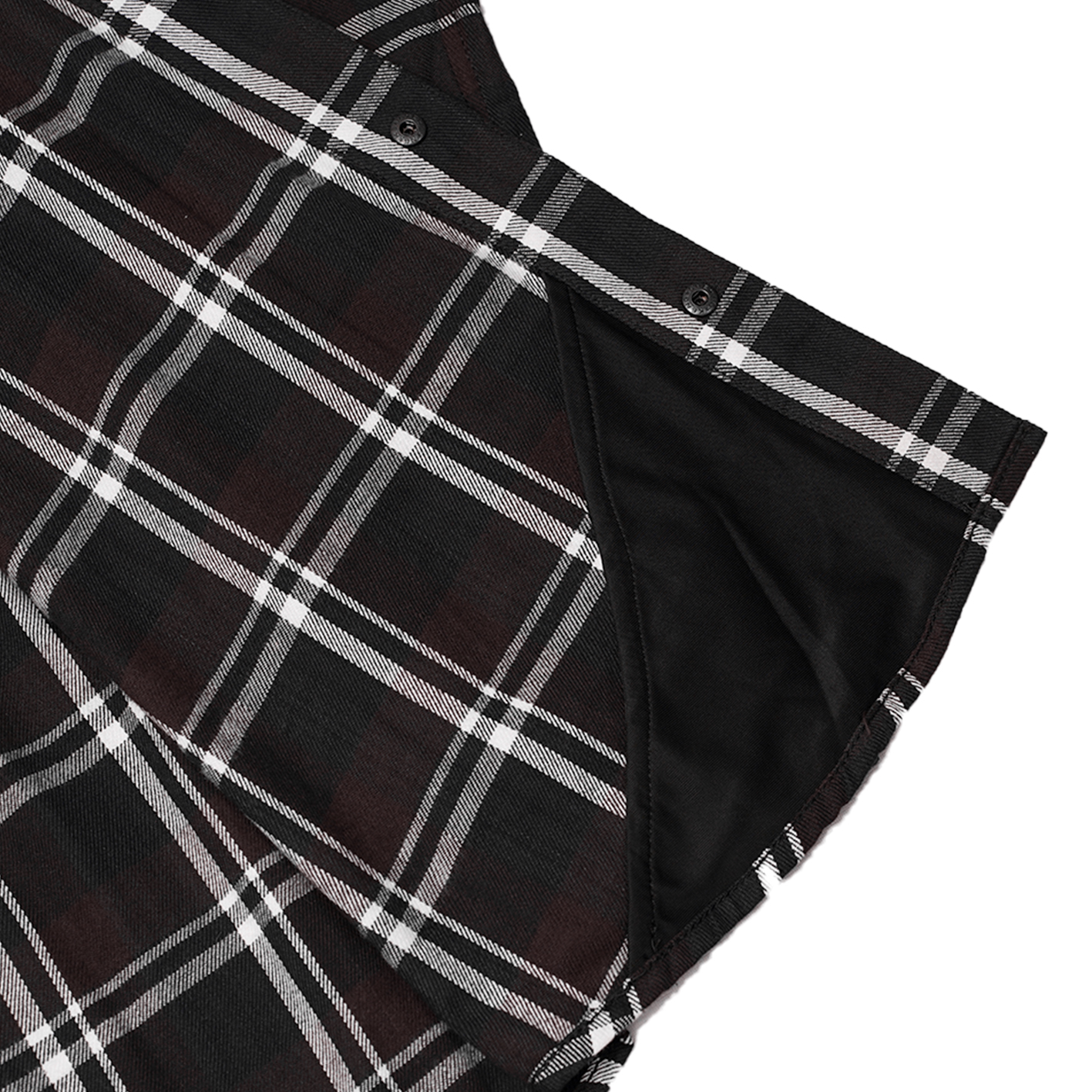 BSM4698 Cocoa Men’s Biker Shirt - Image 6