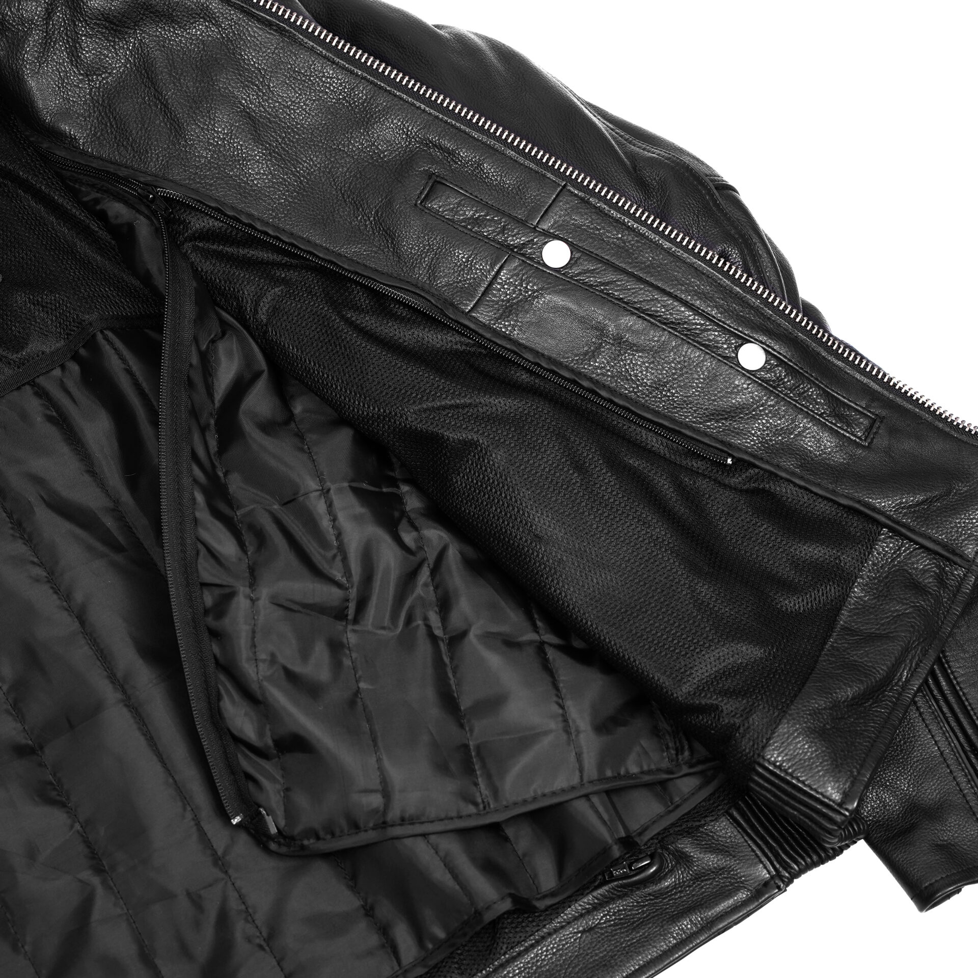 BSM4696 HellBorn - Men’s Leather Motorcycle Jacket - Image 6