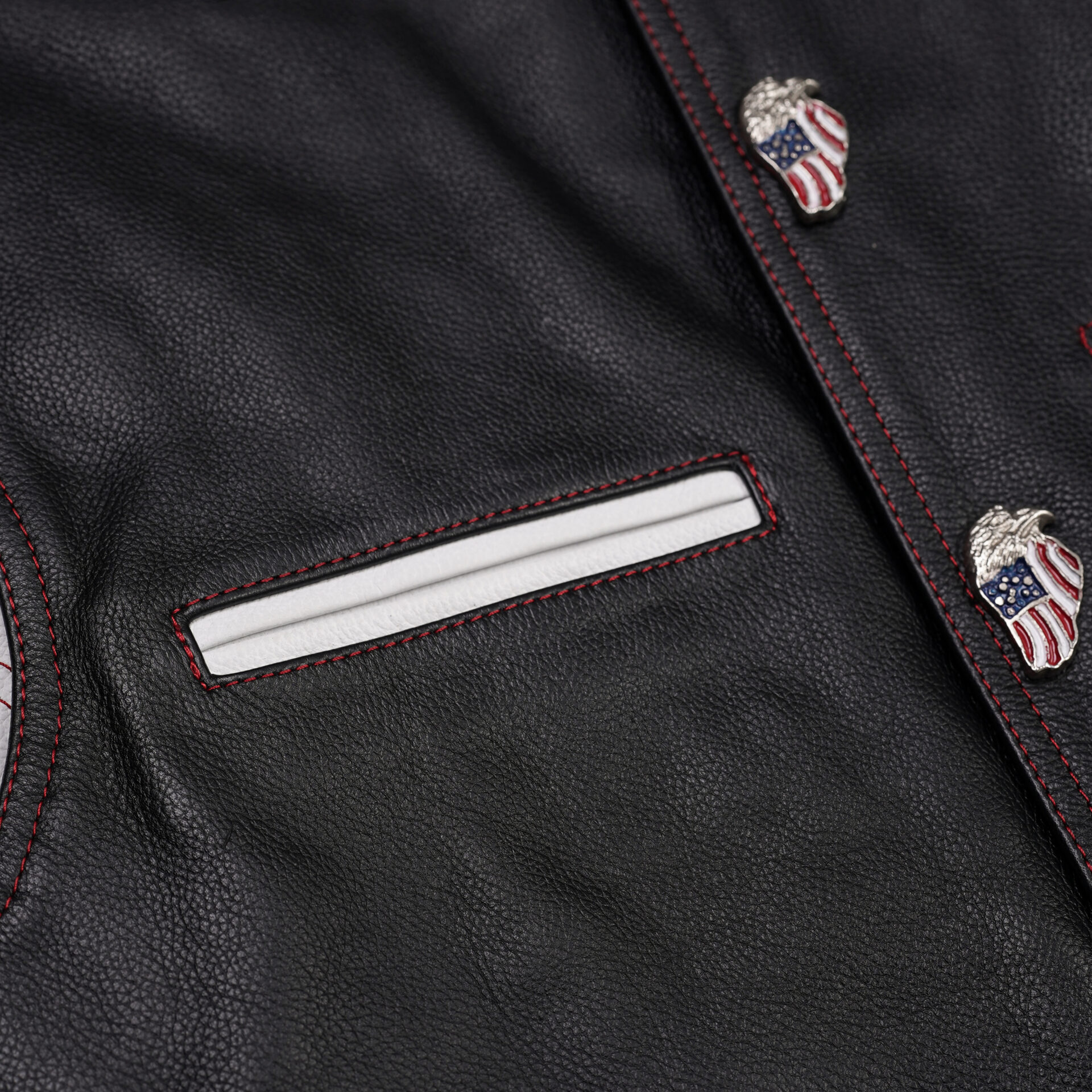 BSM5016 Star-Dusted Men's Leather Vest - Image 10