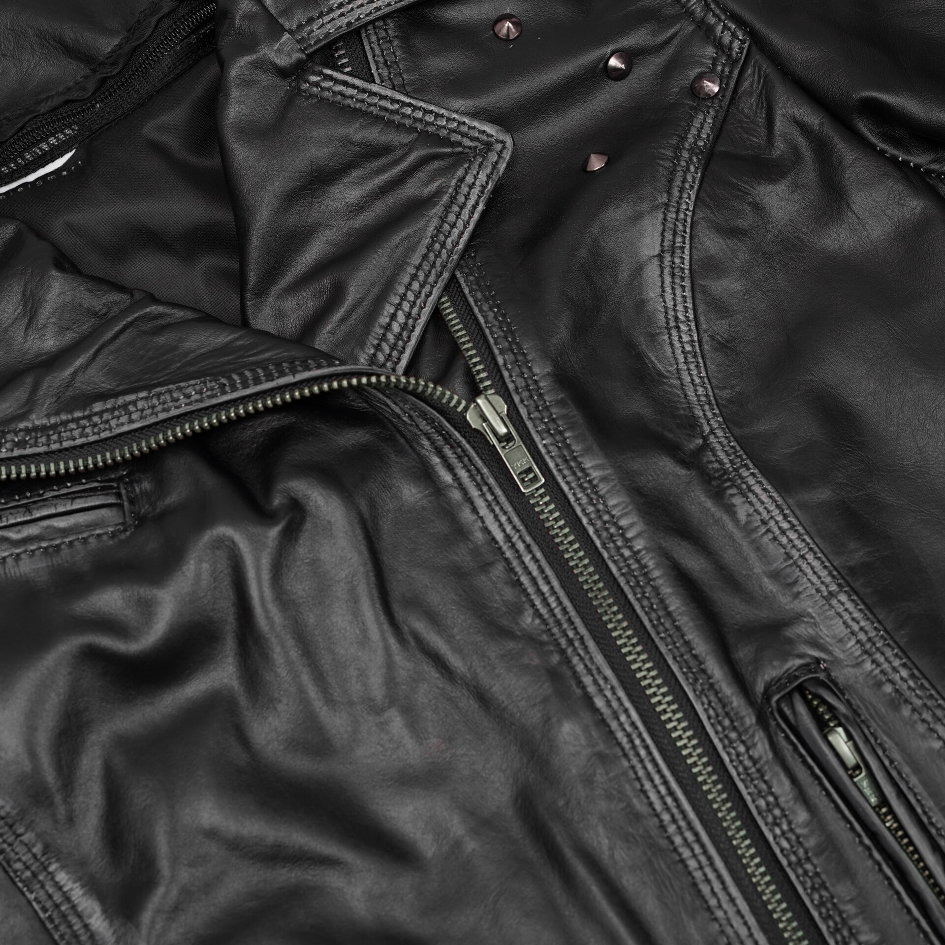 BSM5018 Shadow Stud - Women’s Leather Motorcycle Jacket - Image 8