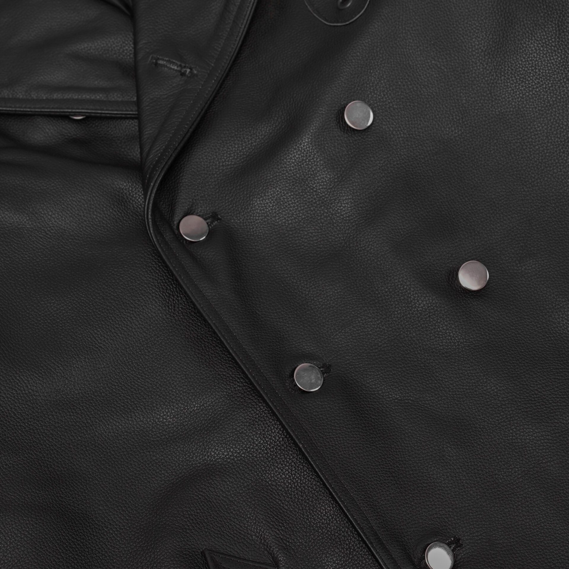 BSM5028 Cavalier Men’s Long Sleeve Leather Jacket - Image 7