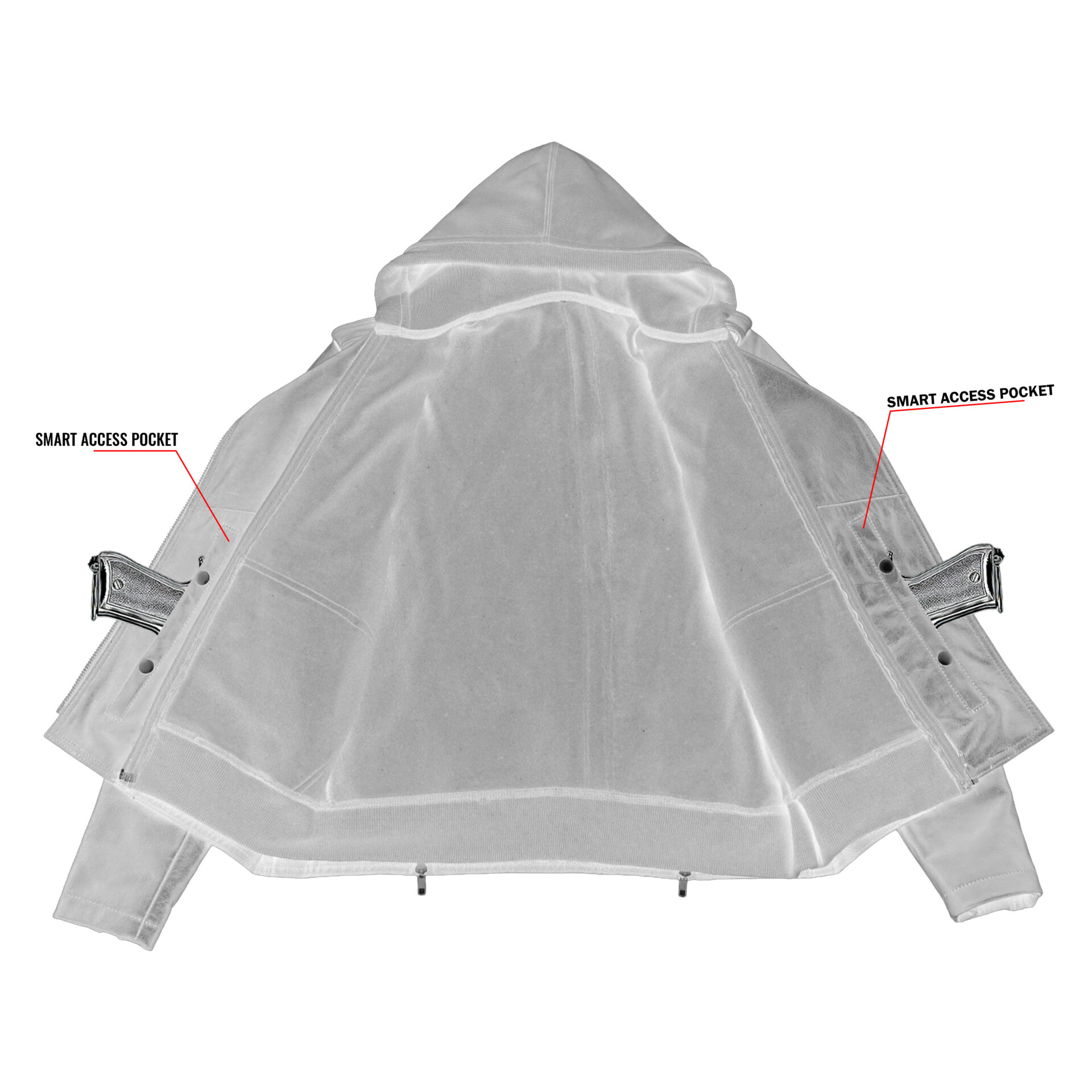 BSM5032 DriftCore Women’s Motorcycle Leather Jacket - Image 4