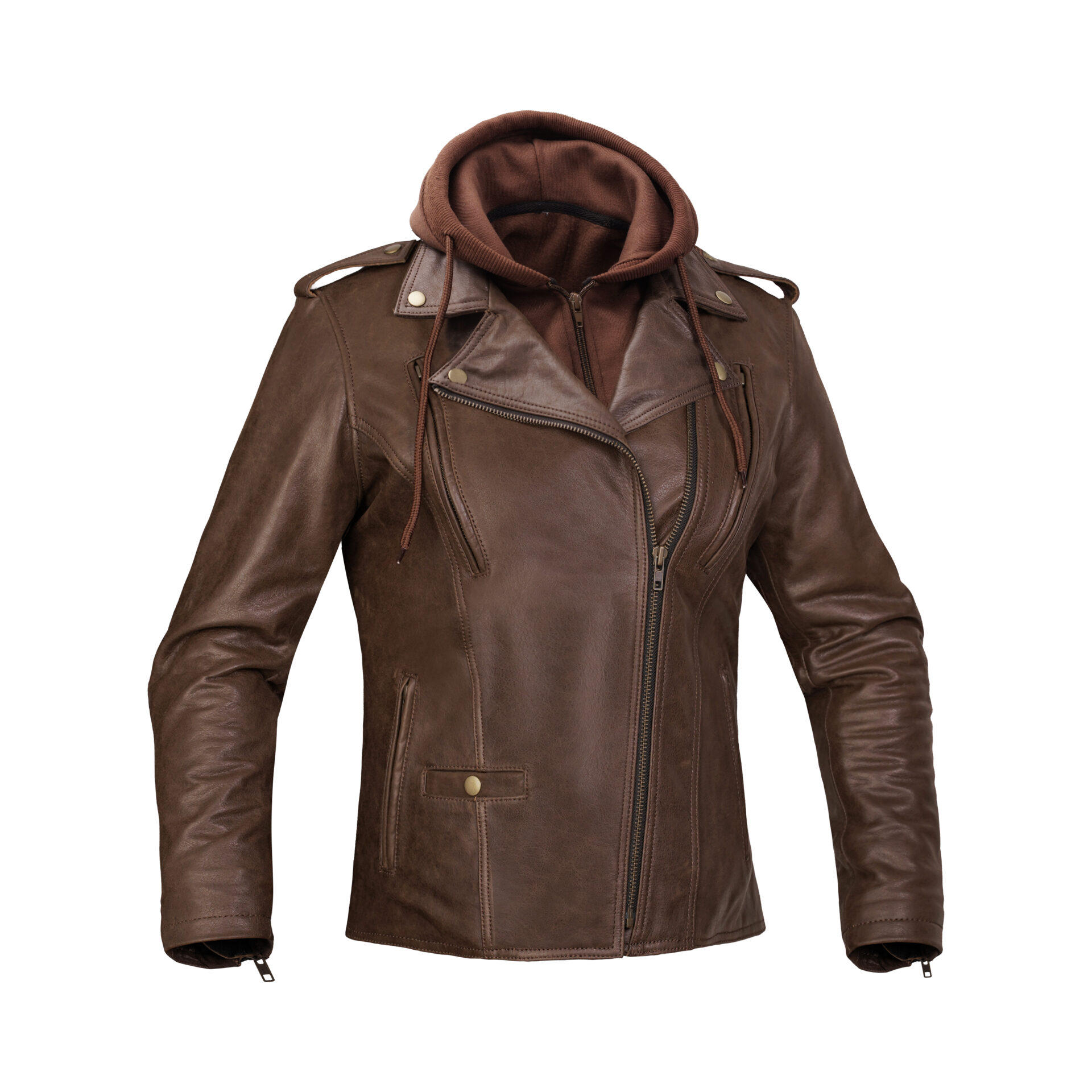 BSM5032 DriftCore Women’s Motorcycle Leather Jacket