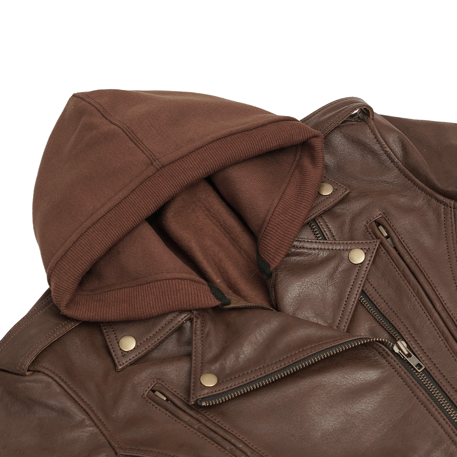 BSM5032 DriftCore Women’s Motorcycle Leather Jacket - Image 8