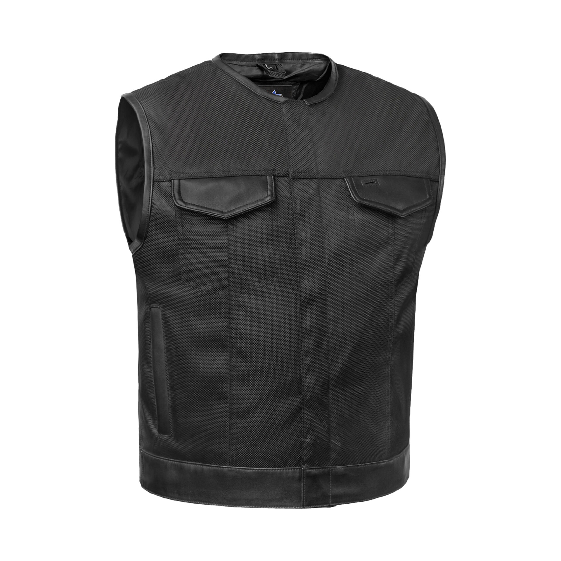 BSM5044 Ravensteel Men’s Motorcycle Vest