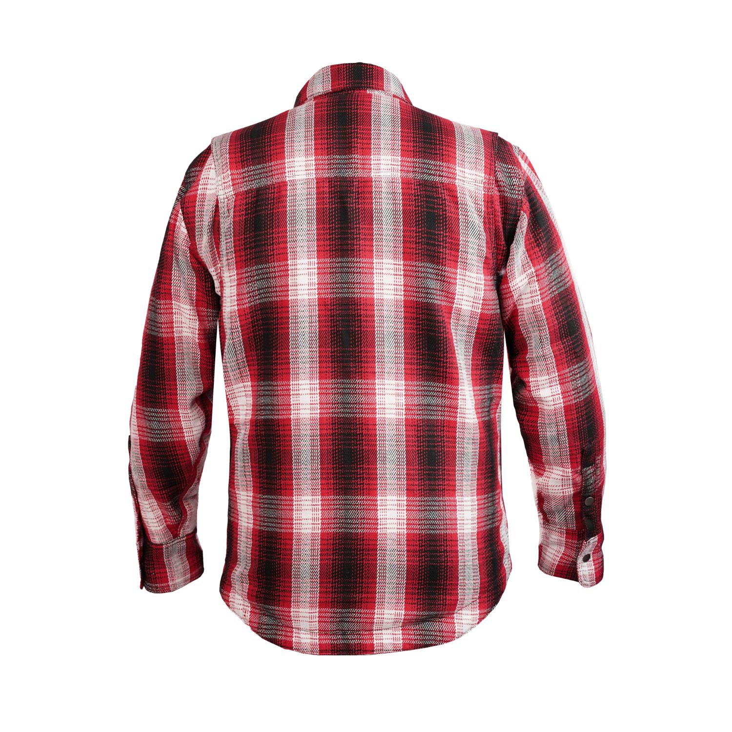 BSM5047 MileArmor — Men's Flannel Riding Shirt - Image 2