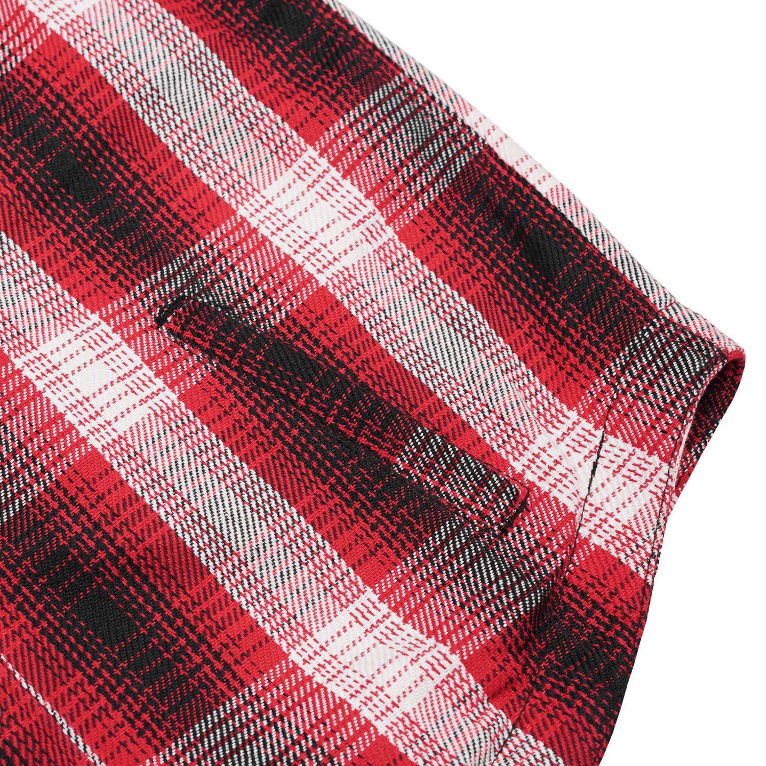 BSM5047 MileArmor — Men's Flannel Riding Shirt - Image 9