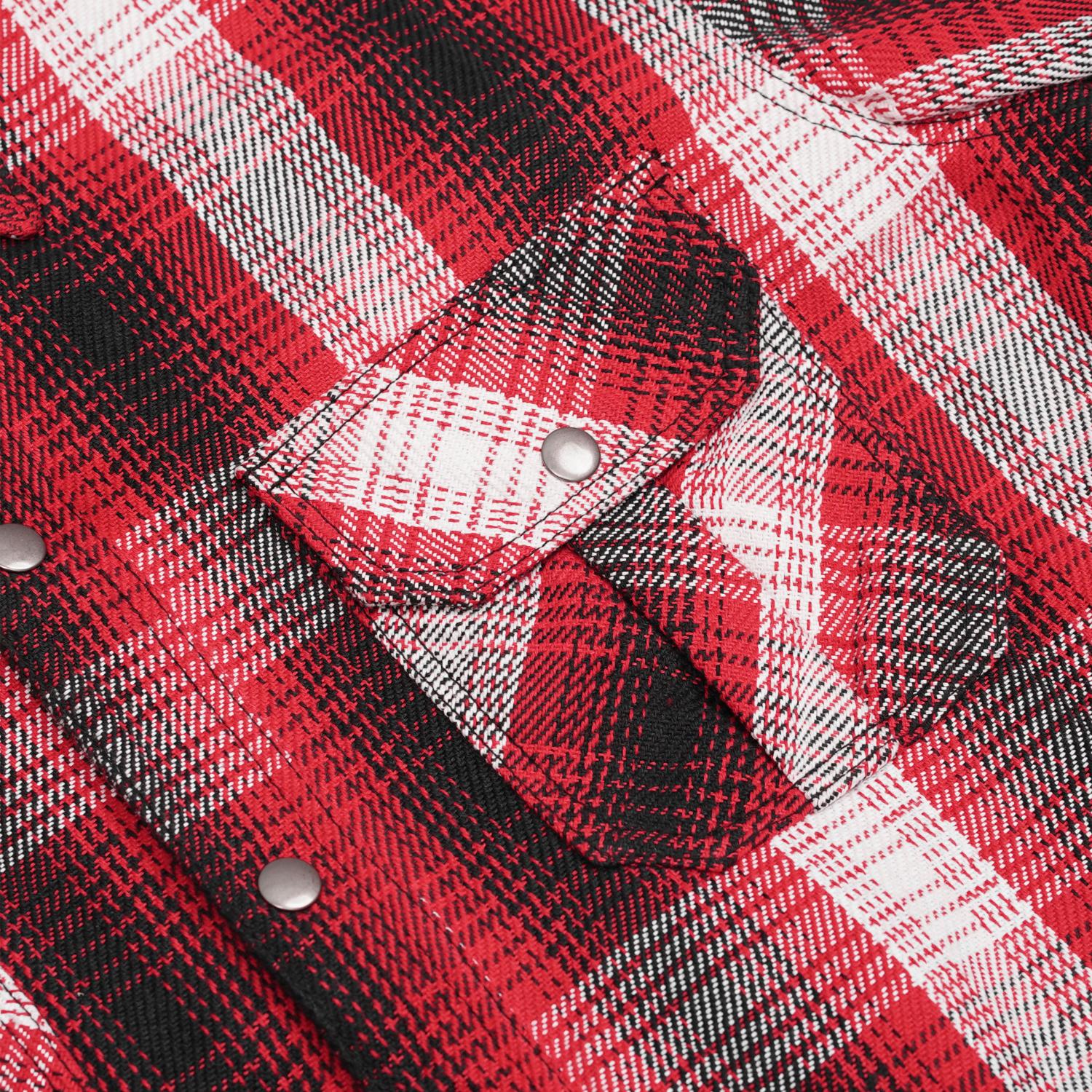 BSM5047 MileArmor — Men's Flannel Riding Shirt - Image 10