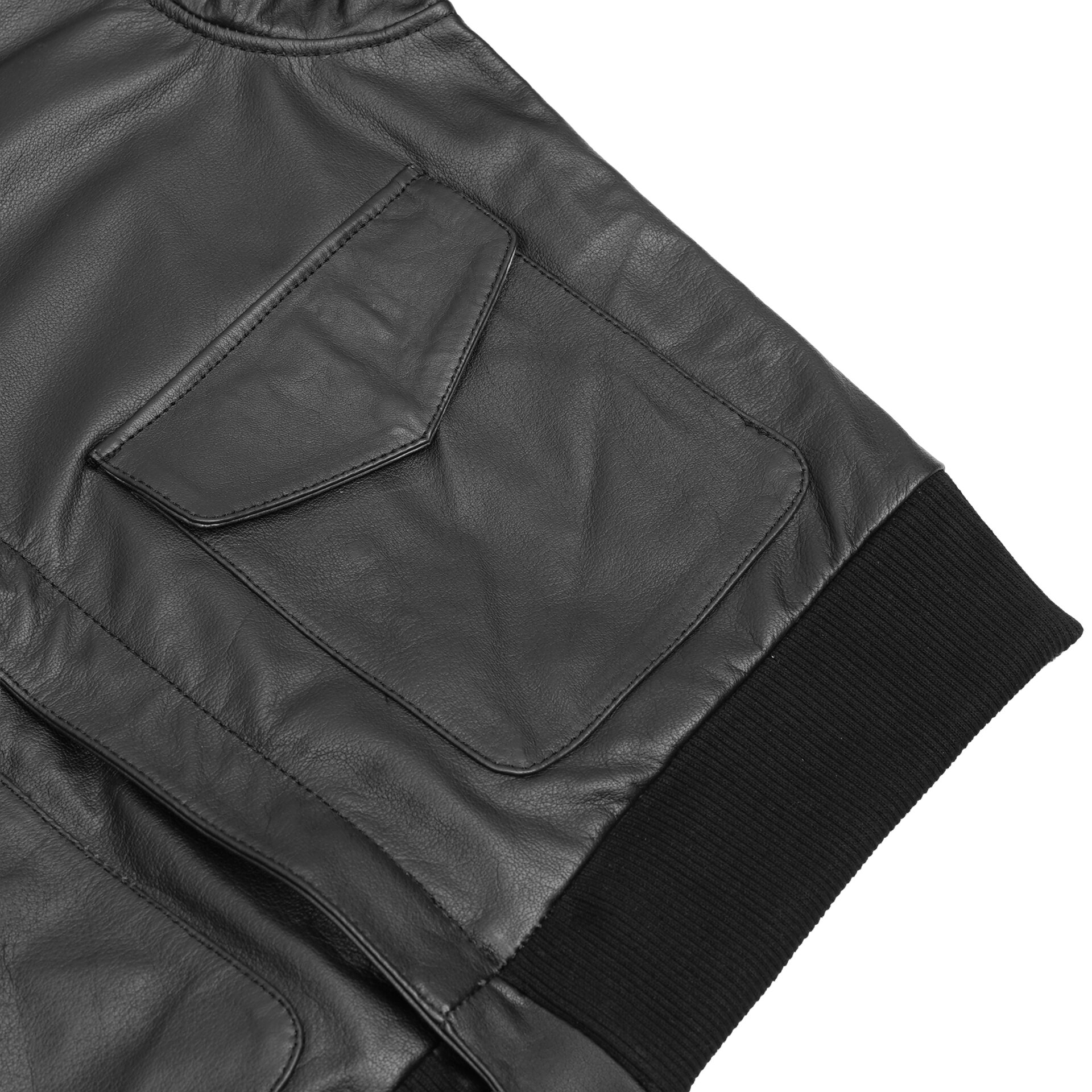 BSM5050 Astor Men’s Leather Motorcycle Jacket - Image 8