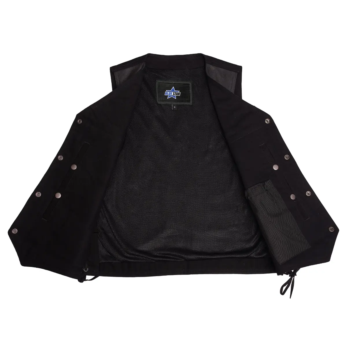 BSM00902 Maison Men’s Motorcycle Vest - Image 4
