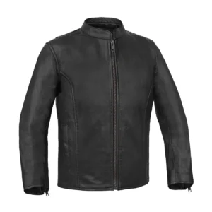 Striker Kids Leather Motorcycle Jacket