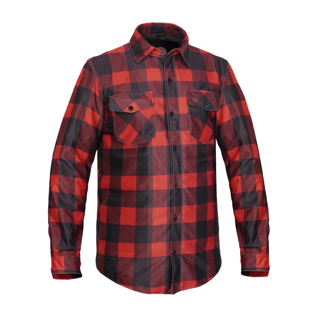 Rumble Men’s Mesh Flannel Riding Shirt