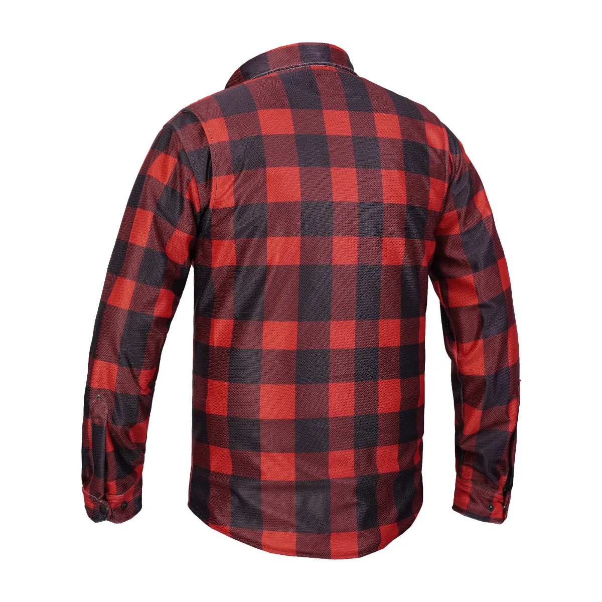 Rumble Men’s Mesh Flannel Riding Shirt - Image 2