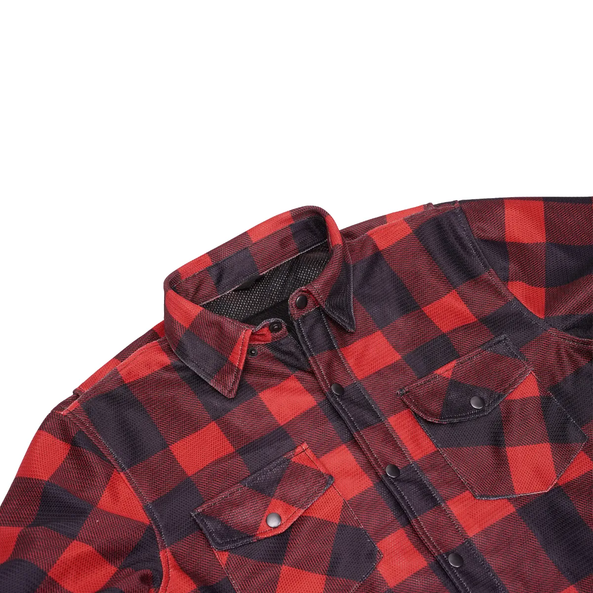 Rumble Men’s Mesh Flannel Riding Shirt - Image 6