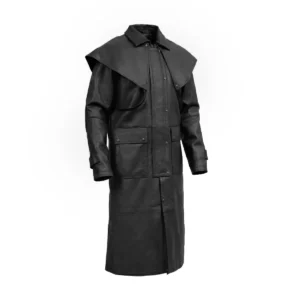 BSM00727 Notch Men’s Long Motorcycle Coat