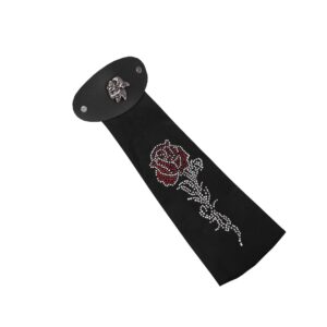 BSM00HRT-504 Nayra Women's 10-Inch Red Rose Hair Tube
