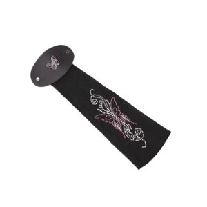 BSM00HRT-506 Avielle Women's 10-Inch Butterfly Hair Tube