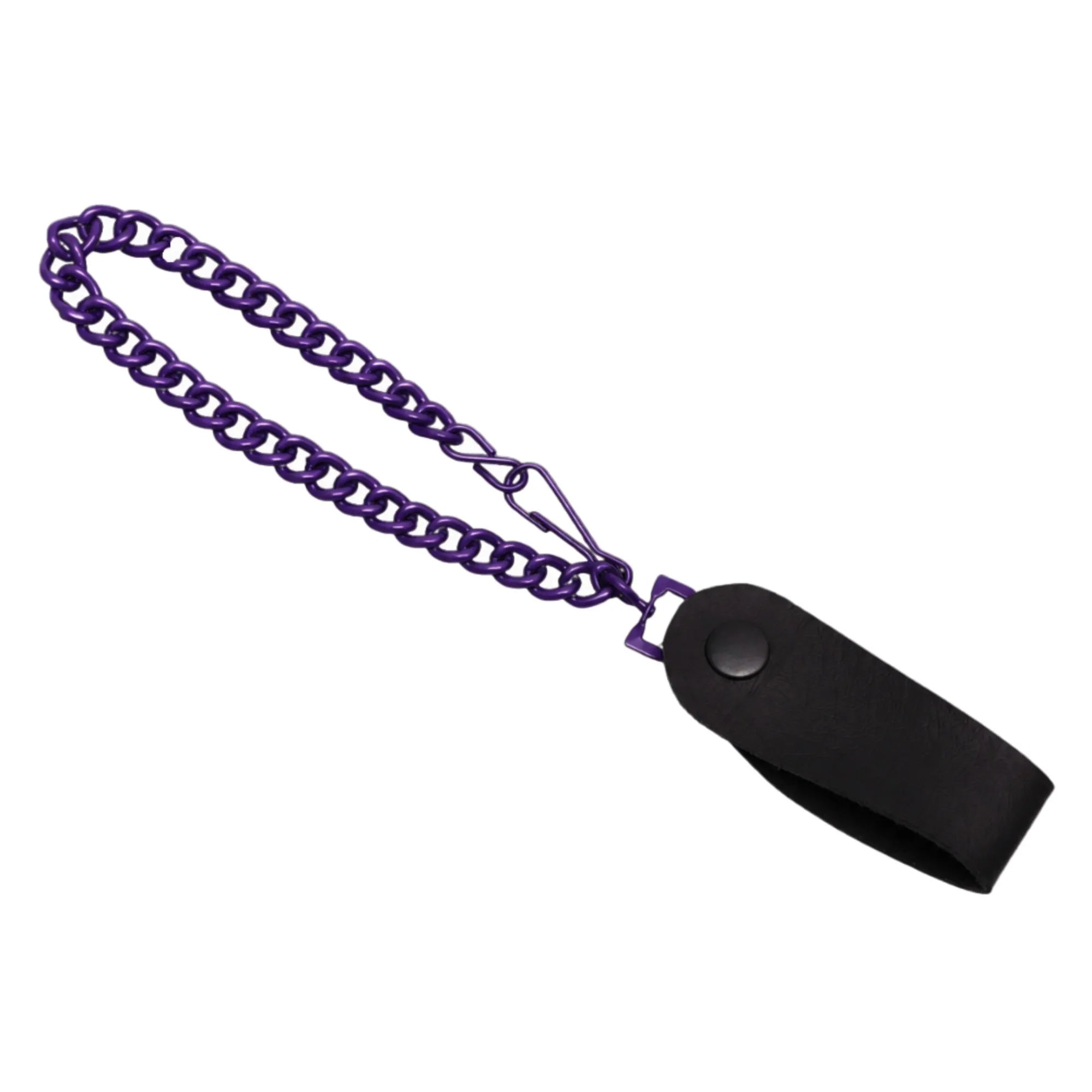Midnight Navy Heavy-Duty Wallet Chain with Snap-On Belt Loop - 13 Inch